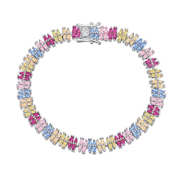 <ORIELL>Sparkling Exquisite Multi Cut Party Bracelet